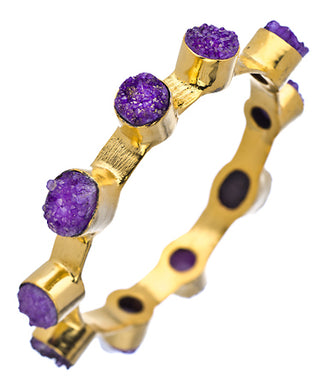 Druzy Bangle Bracelet
