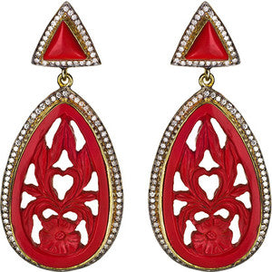 Carved Earrings