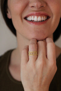 Filigree Marquise Ring