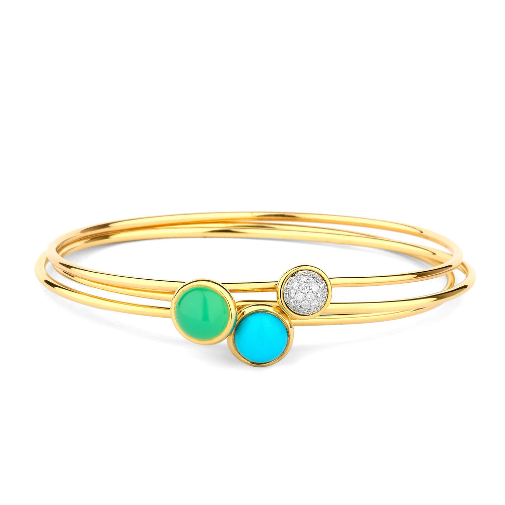 Set of stacking bracelets