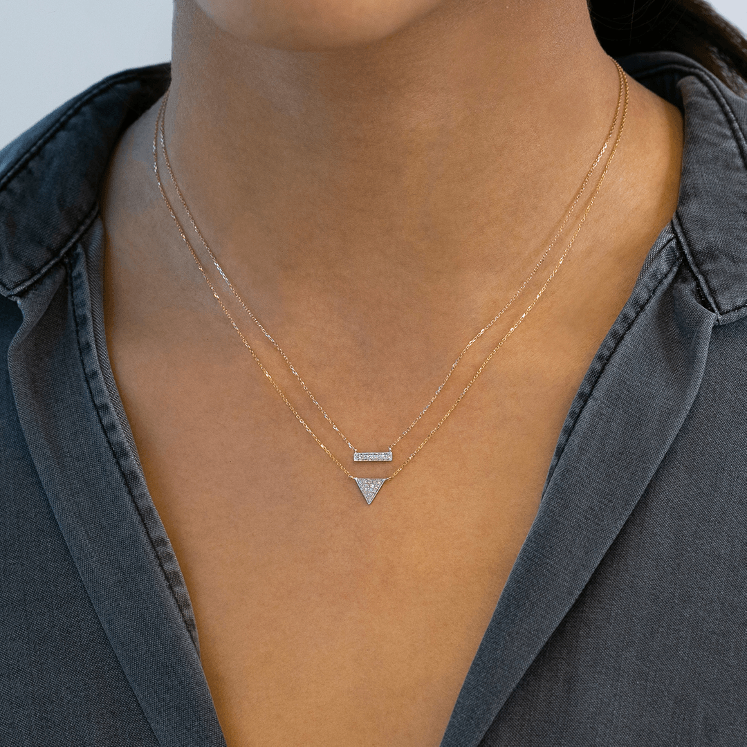 Sylvie rose 2025 bar necklace